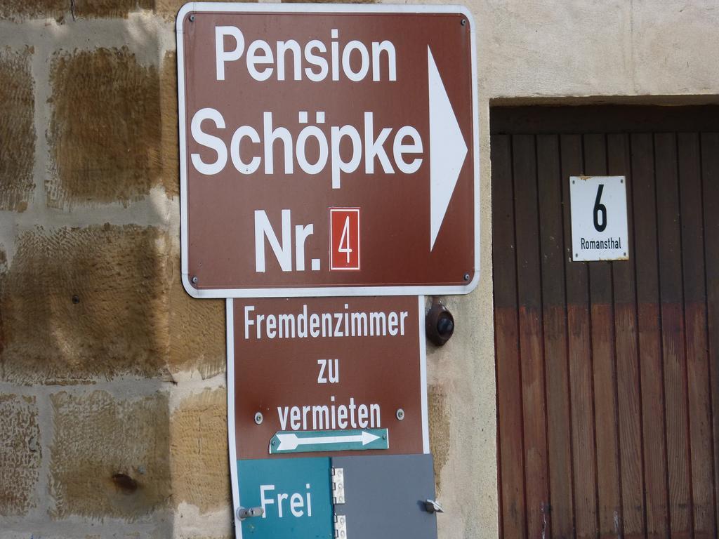 Pension Schöpke Bad Staffelstein Exterior foto